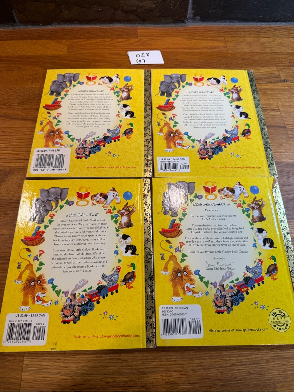 Little Golden Books Classic Set of 4. 2004 and 2005 editions. (028) - Picture 11 of 11